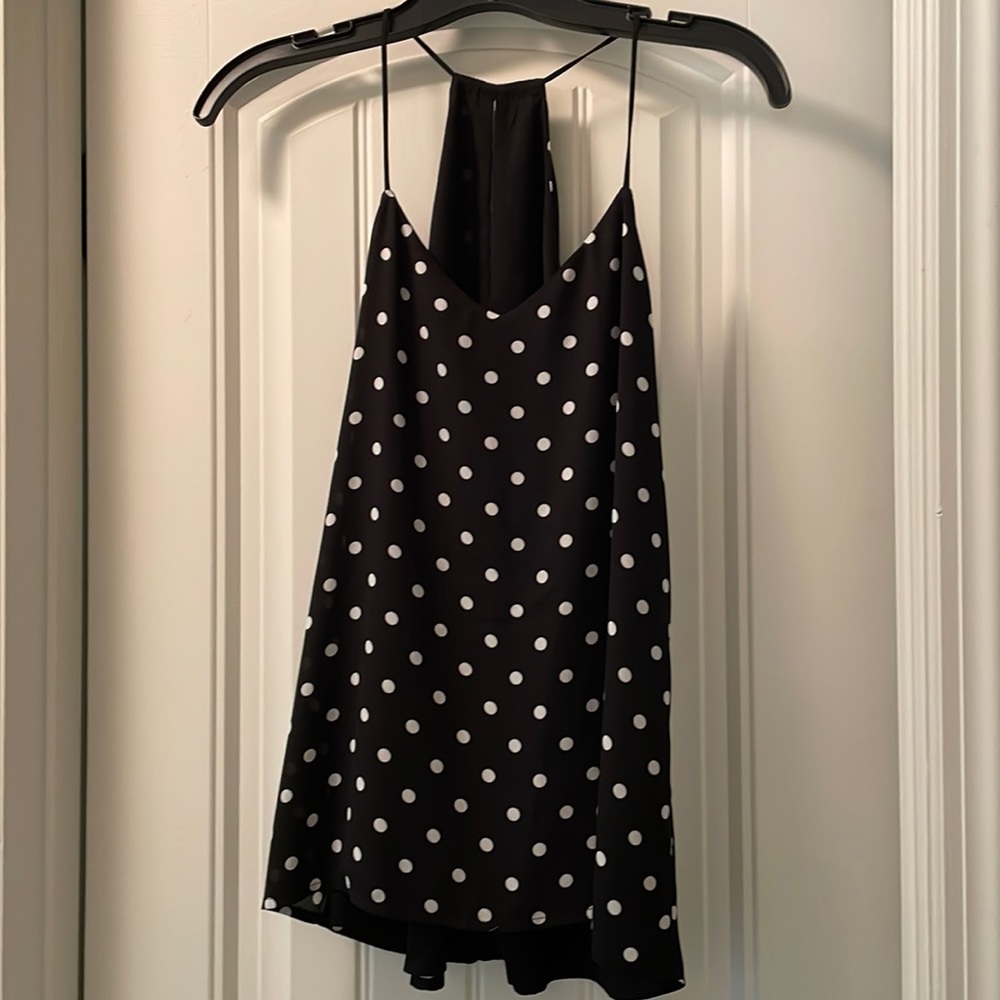 Express Polka Dot Downtown Cami